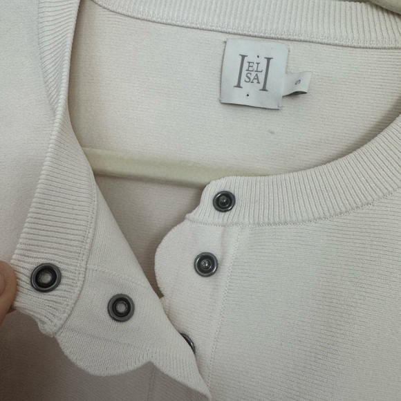 NWT Helsa Elvira Cardigan in white - Picture 10 of 12